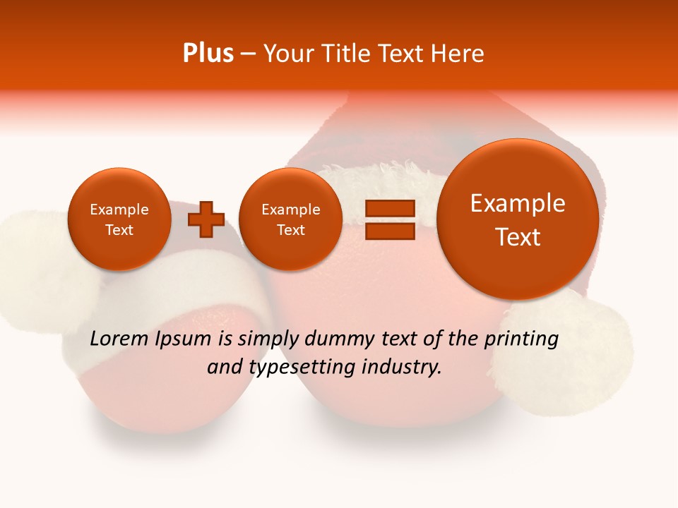 Christmas Winter Cloth PowerPoint Template