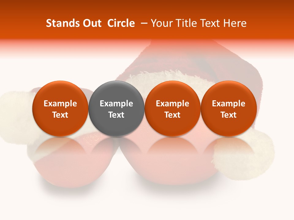 Christmas Winter Cloth PowerPoint Template