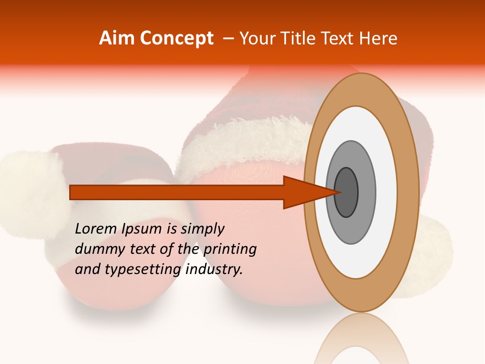 Christmas Winter Cloth PowerPoint Template