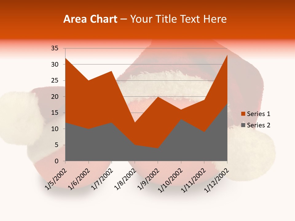 Christmas Winter Cloth PowerPoint Template