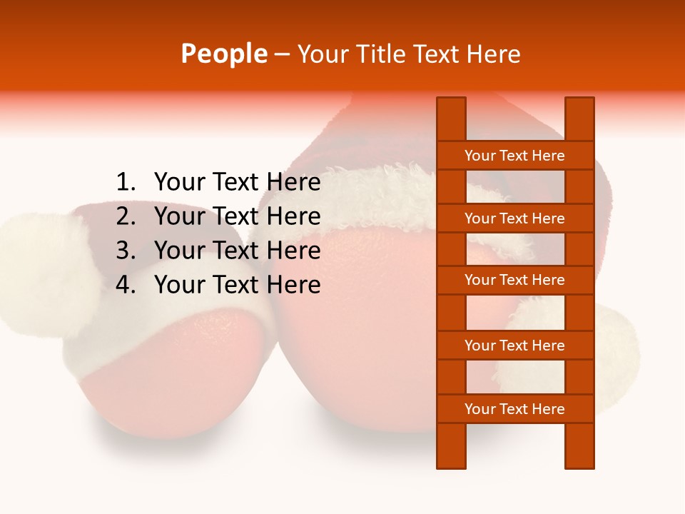 Christmas Winter Cloth PowerPoint Template