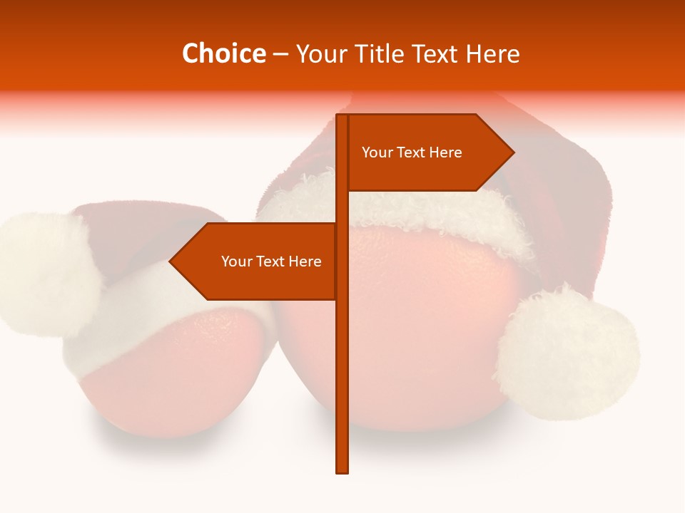 Christmas Winter Cloth PowerPoint Template