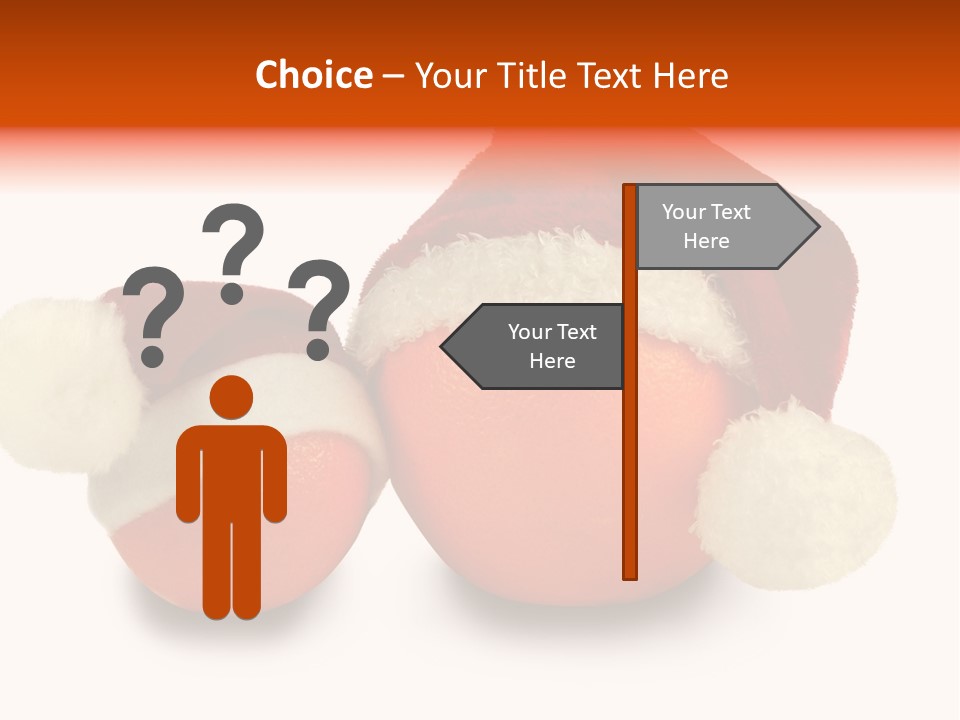 Christmas Winter Cloth PowerPoint Template