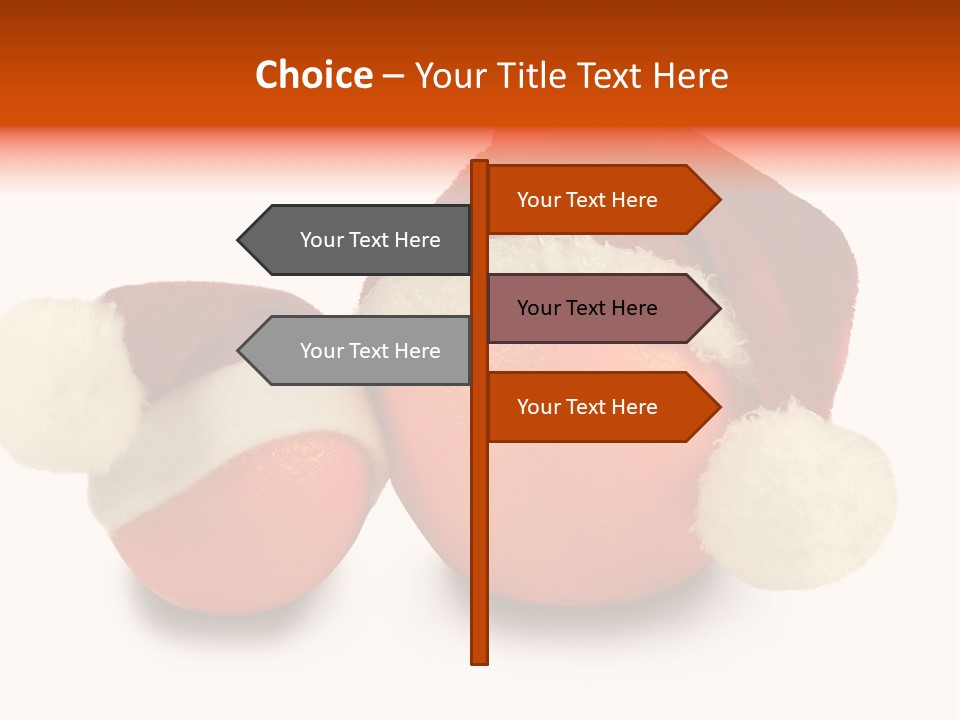 Christmas Winter Cloth PowerPoint Template