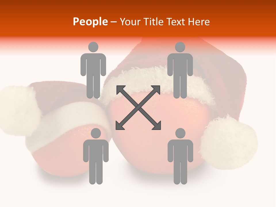 Christmas Winter Cloth PowerPoint Template