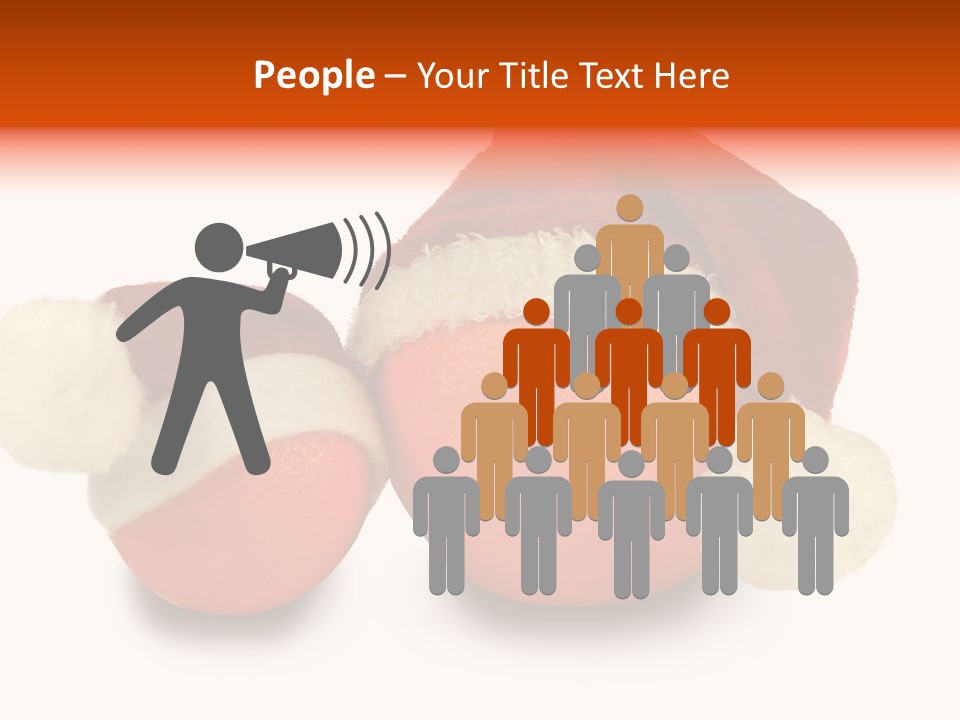 Christmas Winter Cloth PowerPoint Template