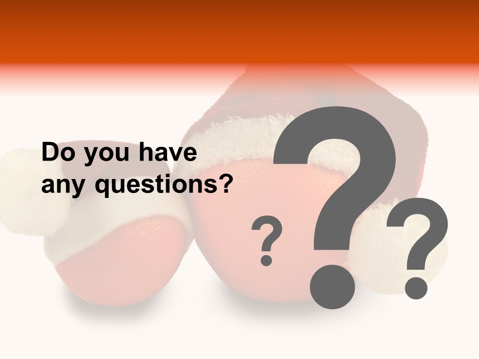 Christmas Winter Cloth PowerPoint Template