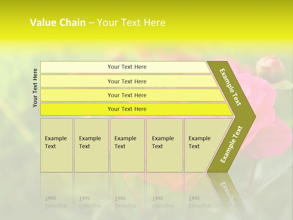 Arrangement Bunch Petal PowerPoint Template