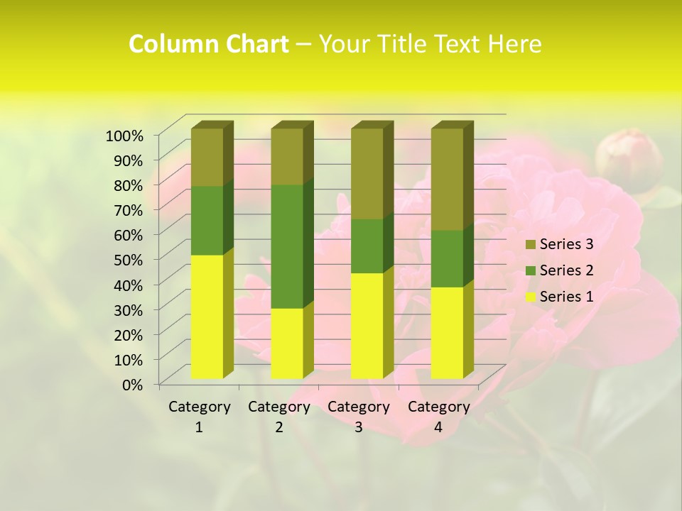 Arrangement Bunch Petal PowerPoint Template