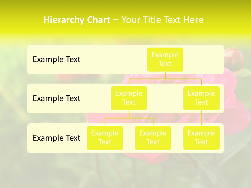 Arrangement Bunch Petal PowerPoint Template