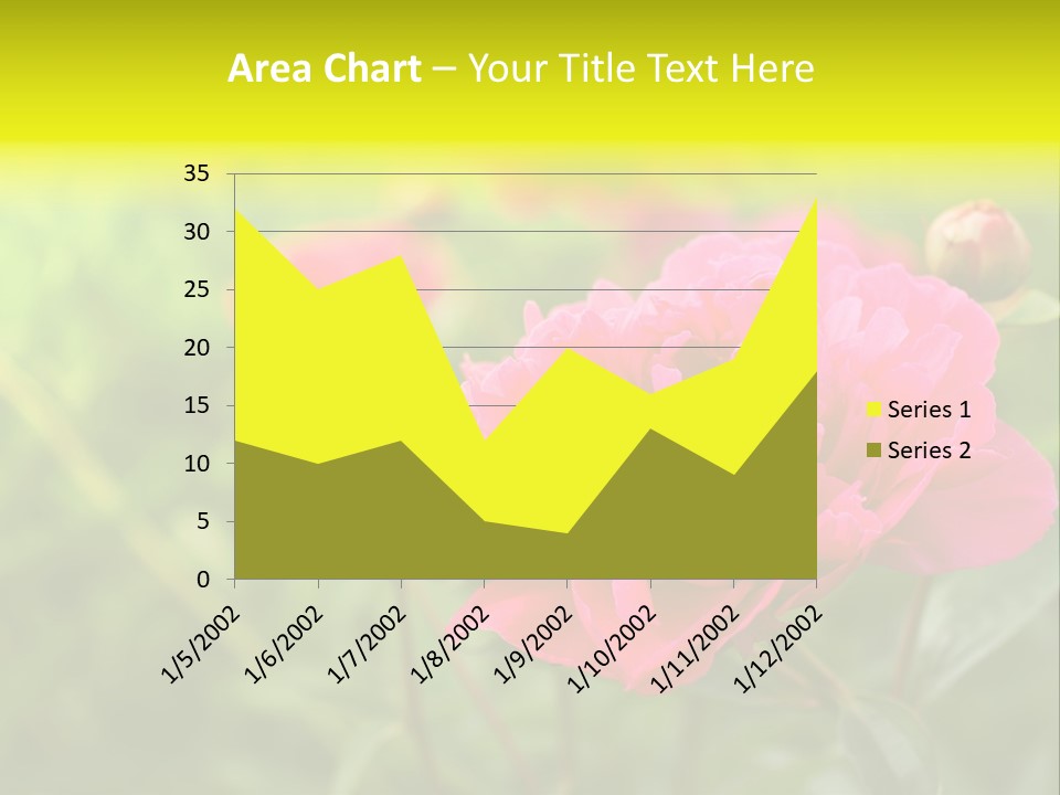 Arrangement Bunch Petal PowerPoint Template