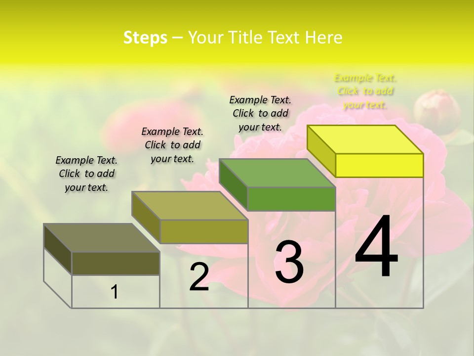 Arrangement Bunch Petal PowerPoint Template