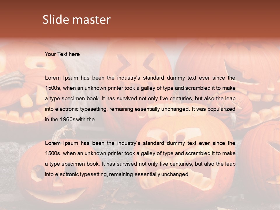 Leaf Vegetable Background PowerPoint Template