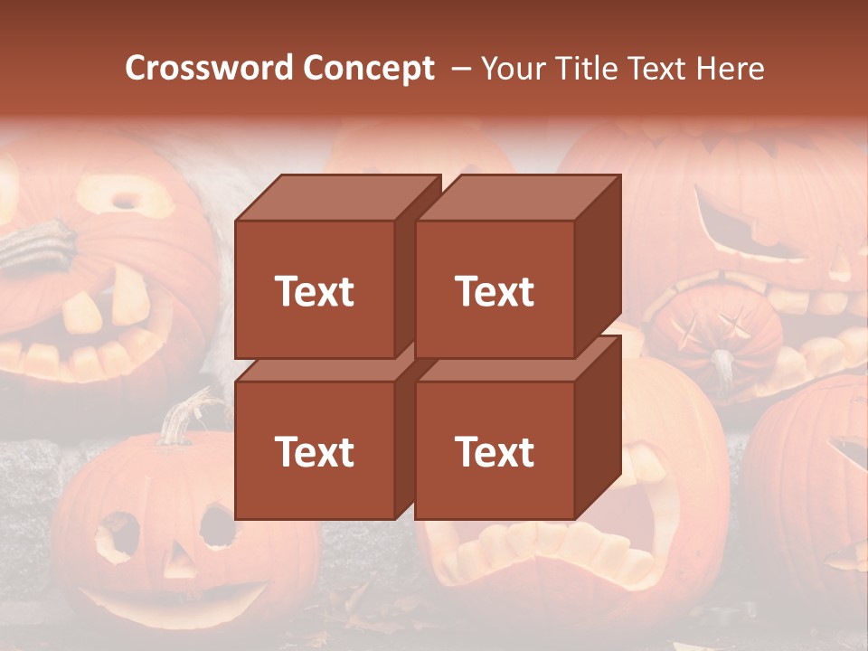 Leaf Vegetable Background PowerPoint Template