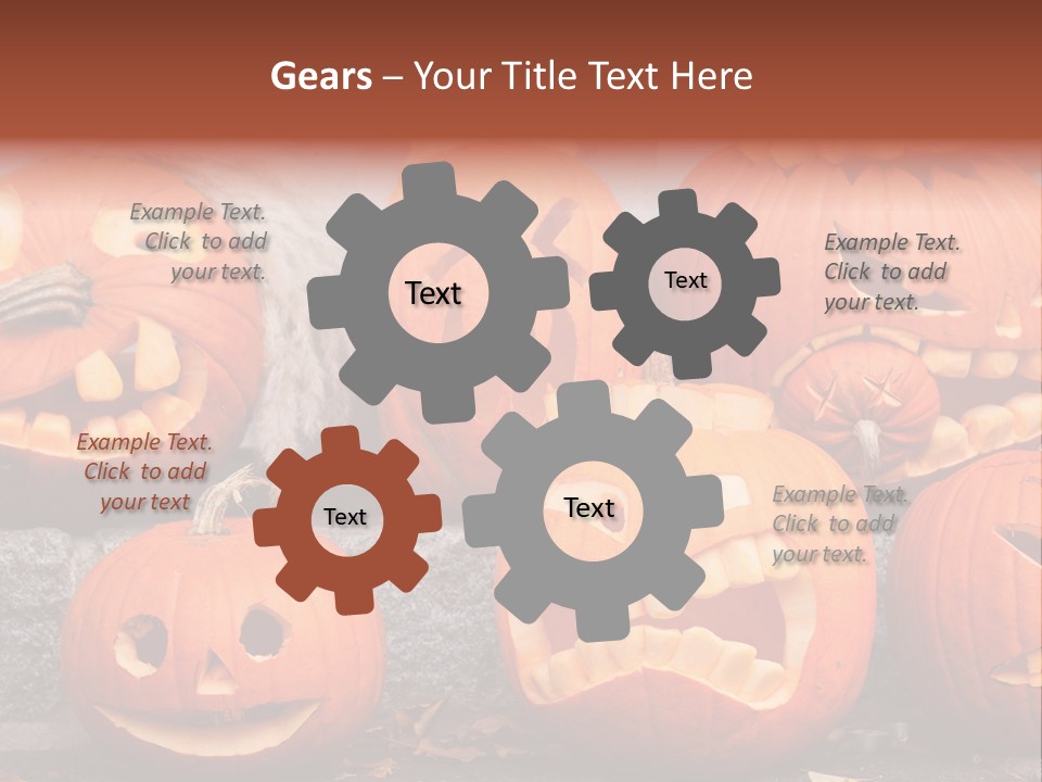 Leaf Vegetable Background PowerPoint Template