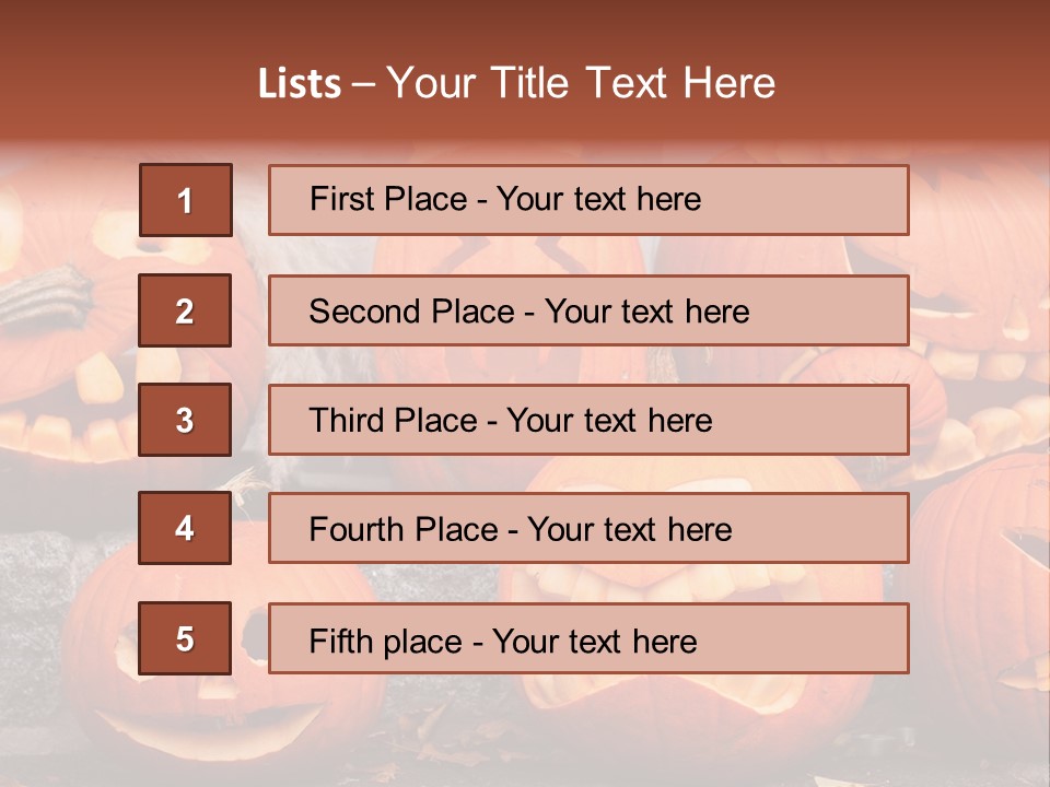 Leaf Vegetable Background PowerPoint Template