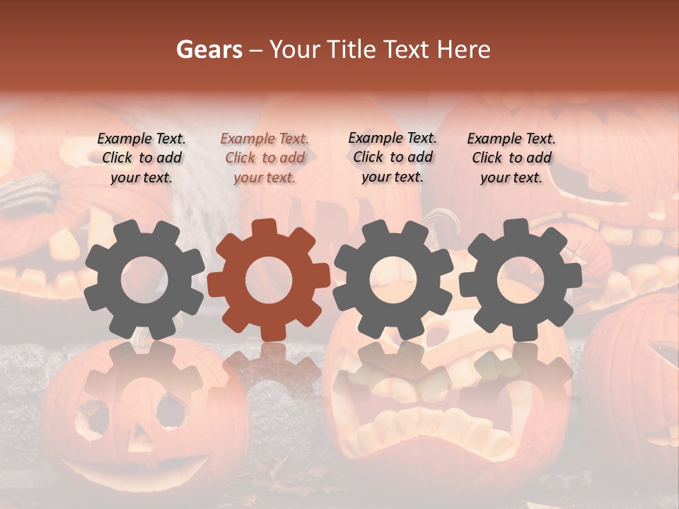 Leaf Vegetable Background PowerPoint Template