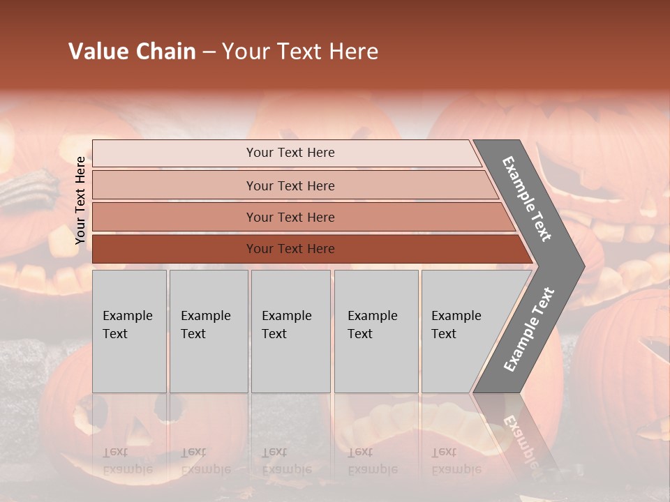 Leaf Vegetable Background PowerPoint Template