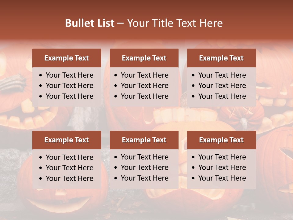 Leaf Vegetable Background PowerPoint Template