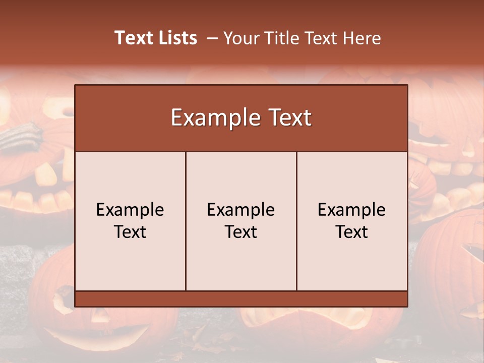 Leaf Vegetable Background PowerPoint Template