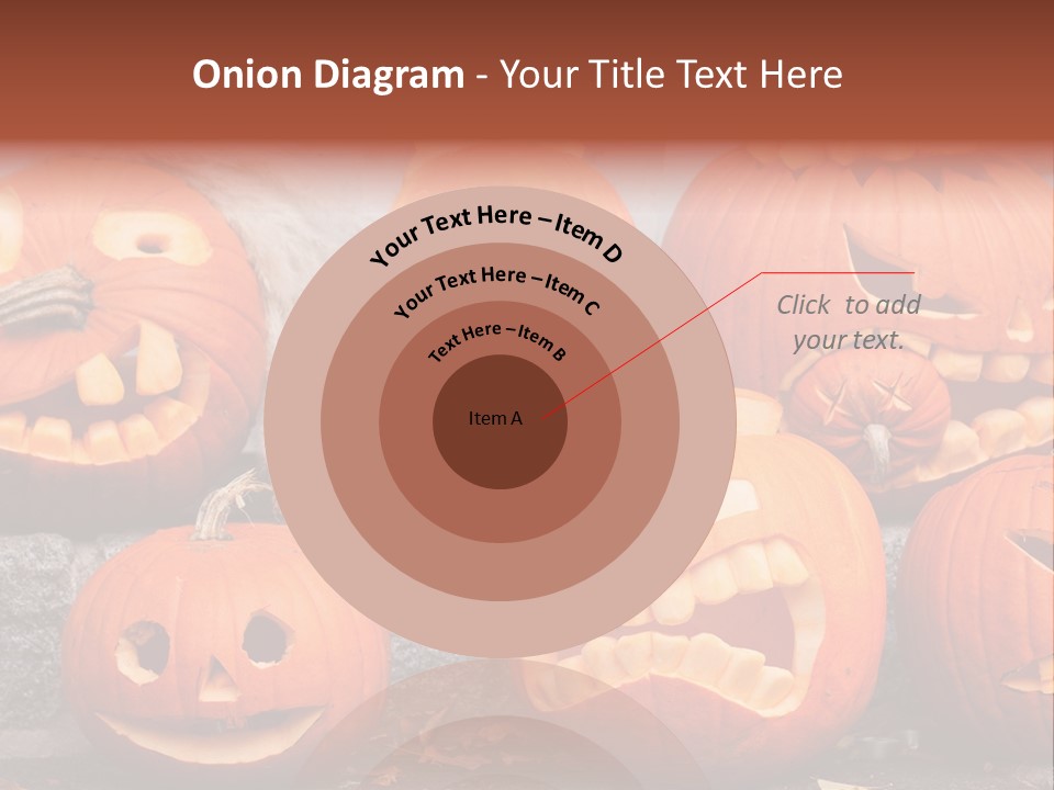 Leaf Vegetable Background PowerPoint Template