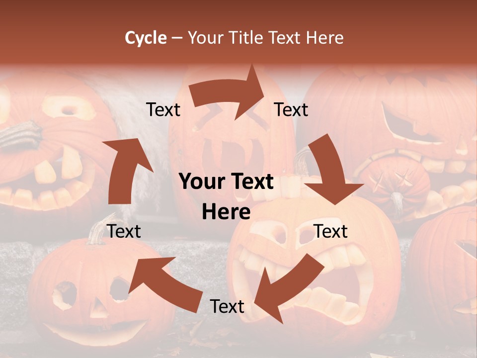 Leaf Vegetable Background PowerPoint Template