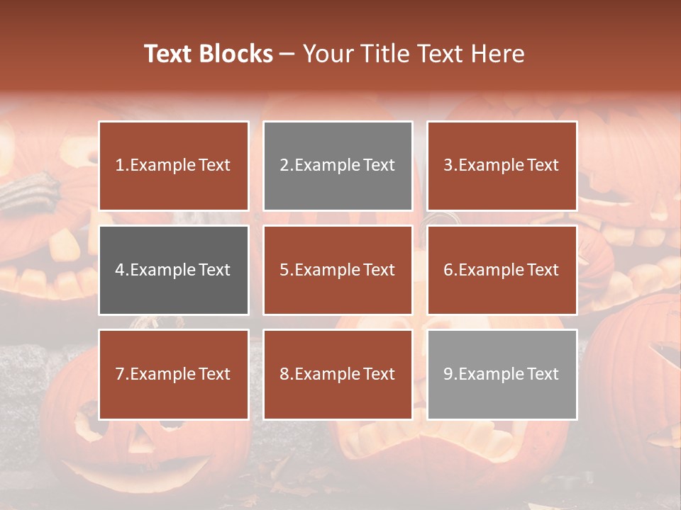 Leaf Vegetable Background PowerPoint Template