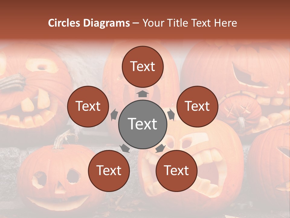 Leaf Vegetable Background PowerPoint Template