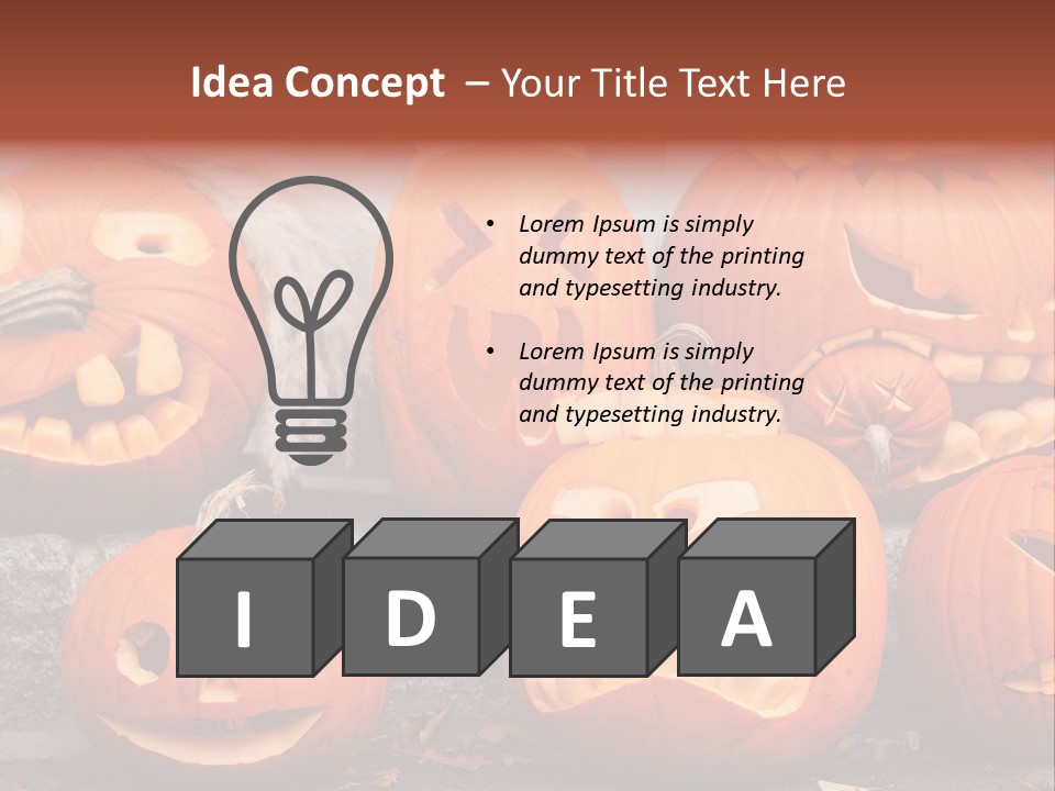 Leaf Vegetable Background PowerPoint Template