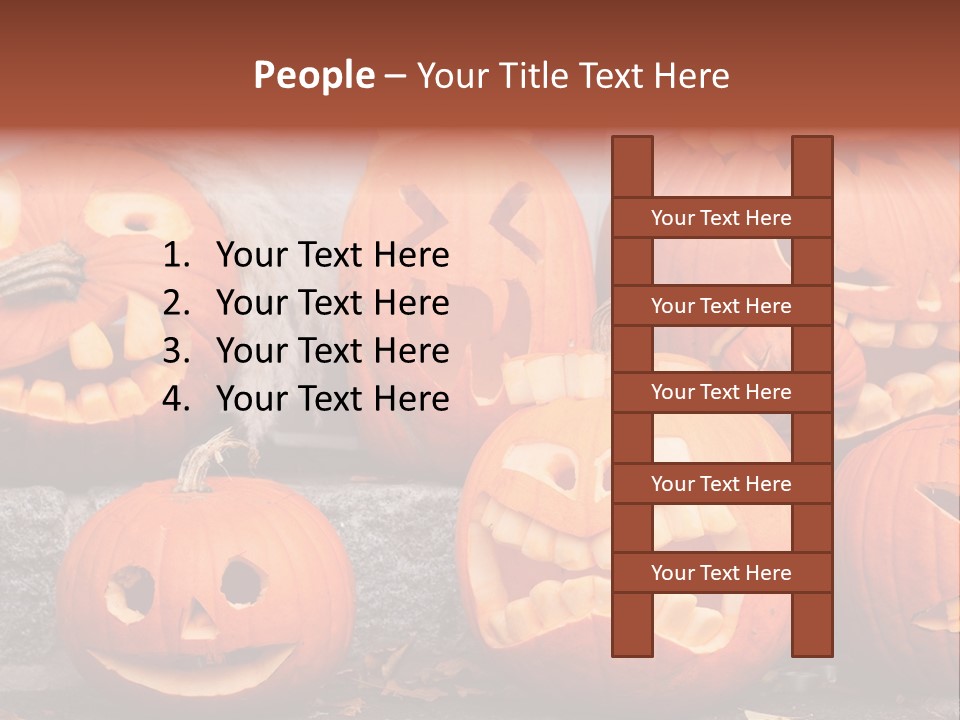 Leaf Vegetable Background PowerPoint Template