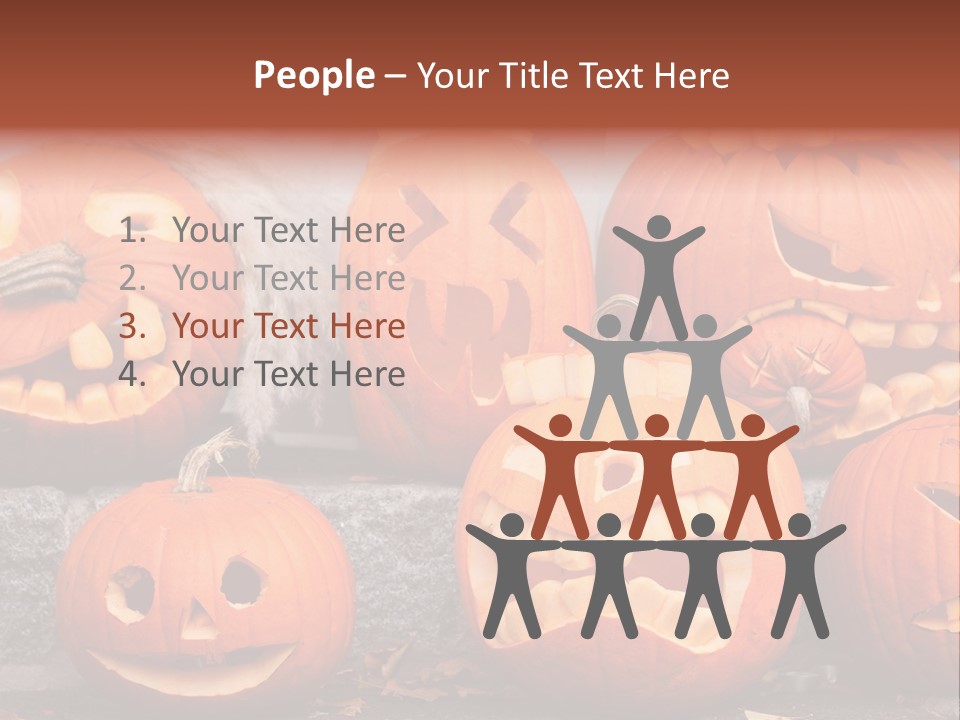 Leaf Vegetable Background PowerPoint Template