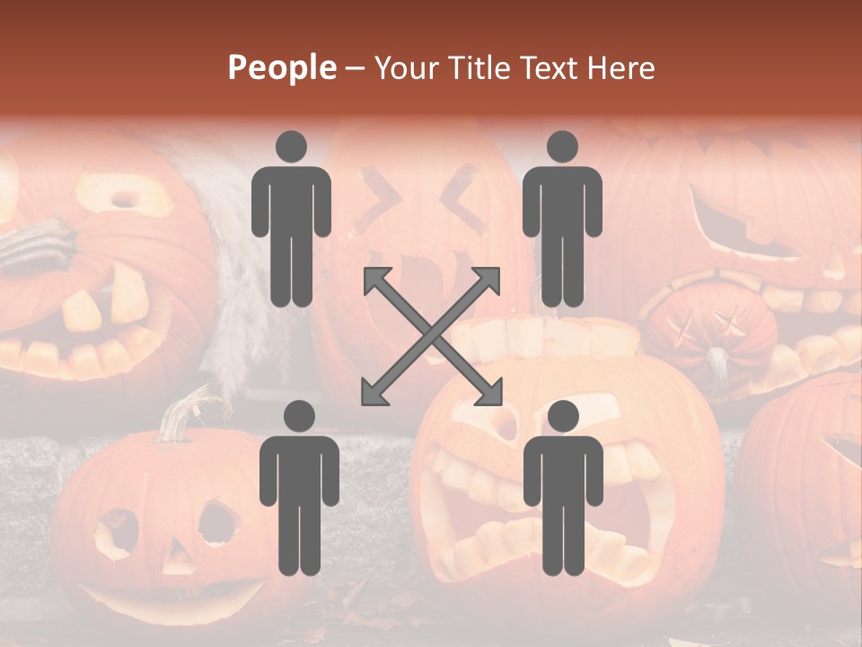 Leaf Vegetable Background PowerPoint Template