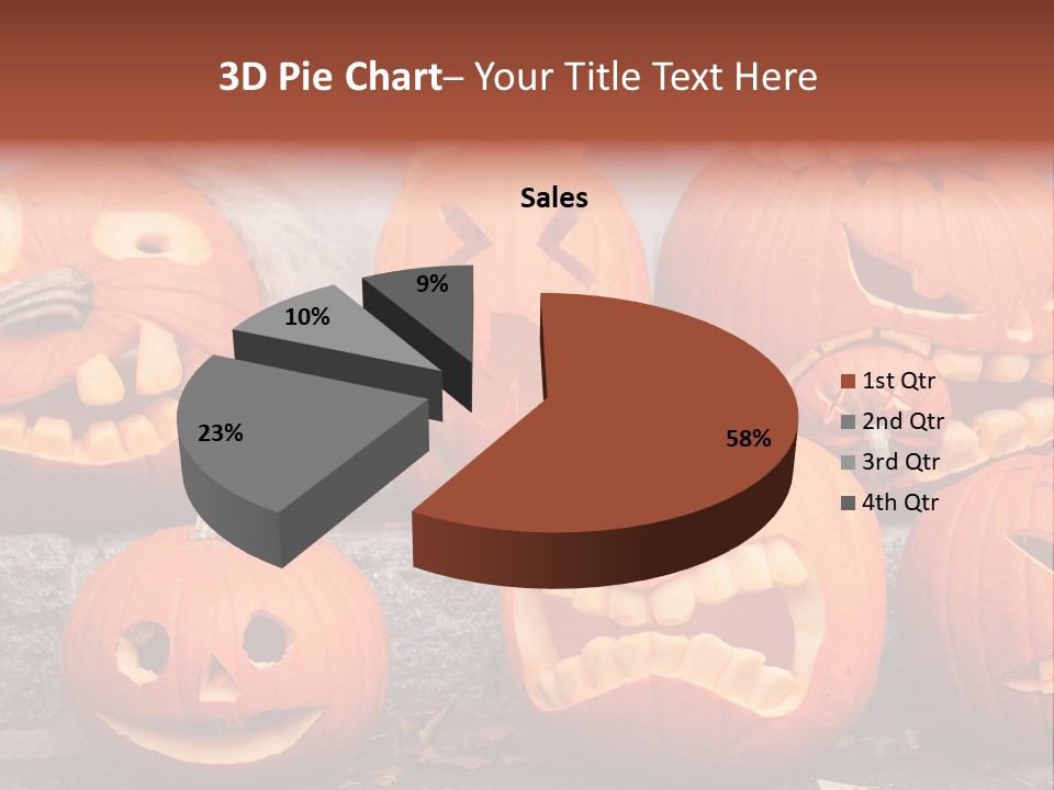 Leaf Vegetable Background PowerPoint Template