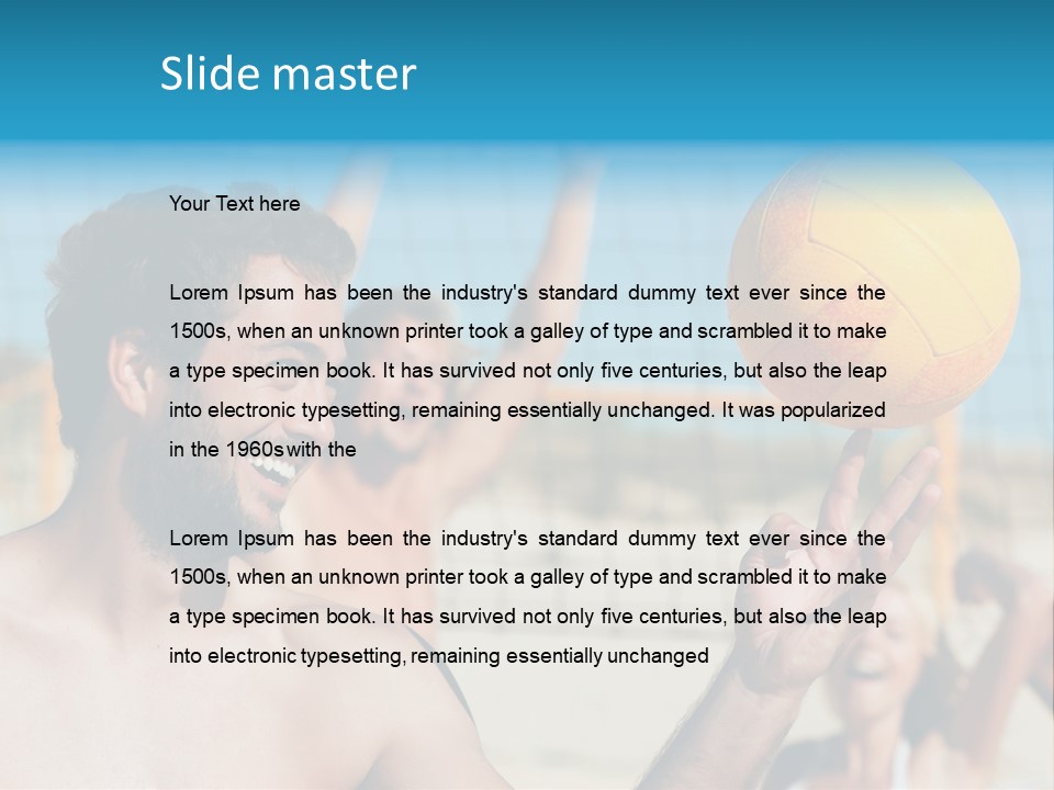 People Group Cheering PowerPoint Template