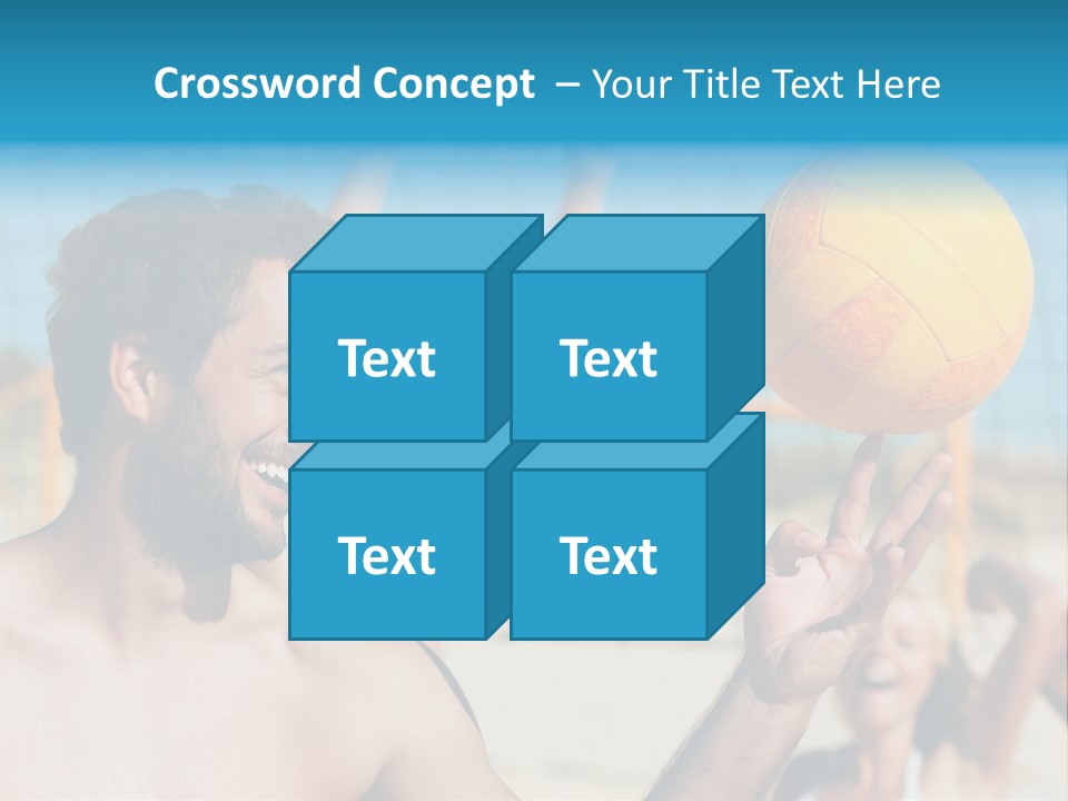 People Group Cheering PowerPoint Template
