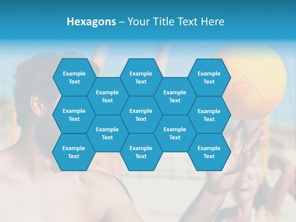 People Group Cheering PowerPoint Template