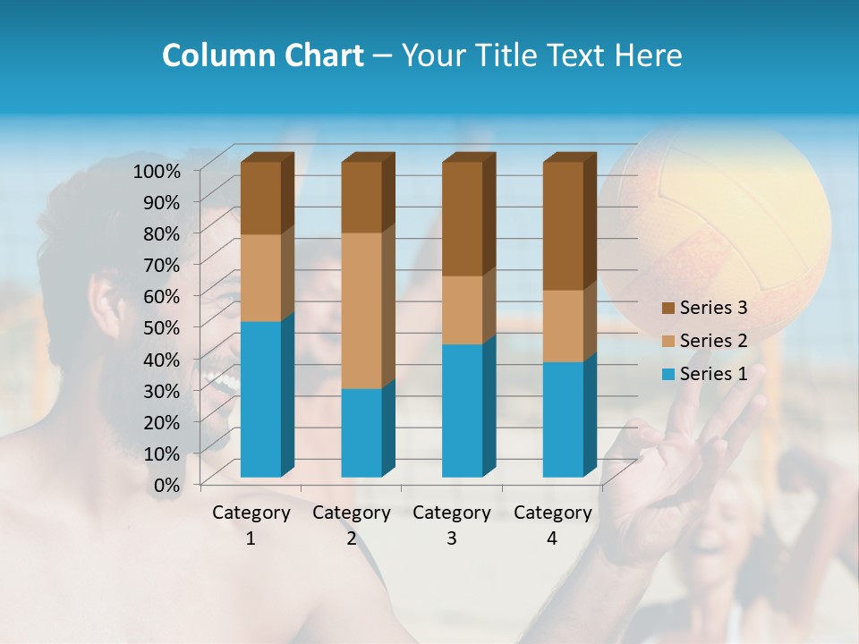 People Group Cheering PowerPoint Template