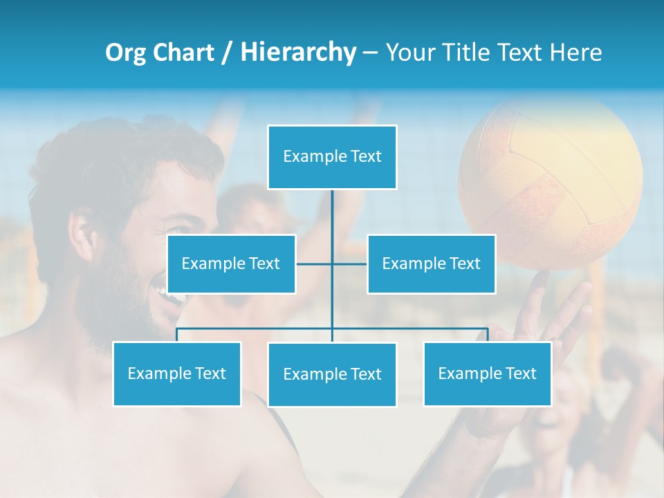 People Group Cheering PowerPoint Template