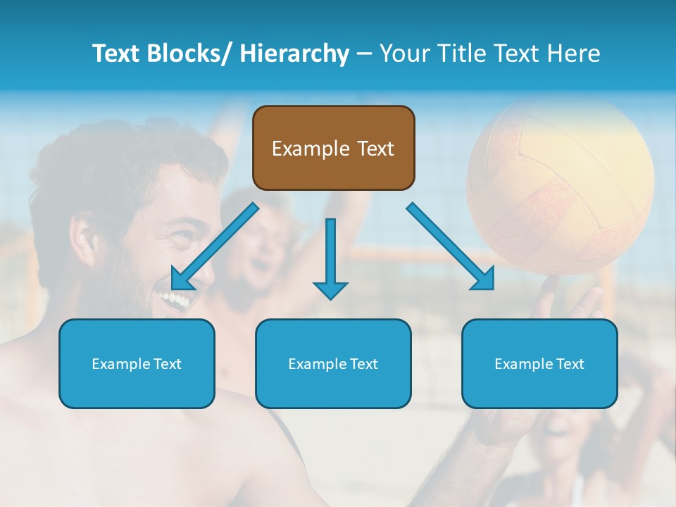 People Group Cheering PowerPoint Template