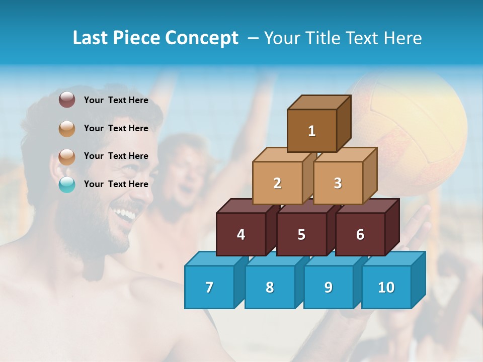 People Group Cheering PowerPoint Template