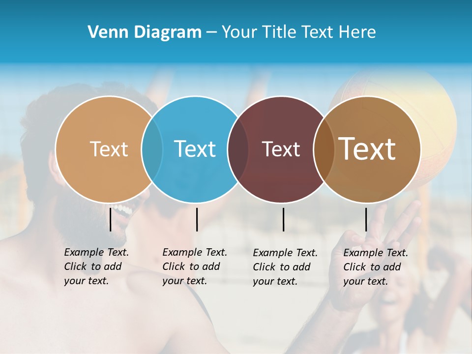 People Group Cheering PowerPoint Template