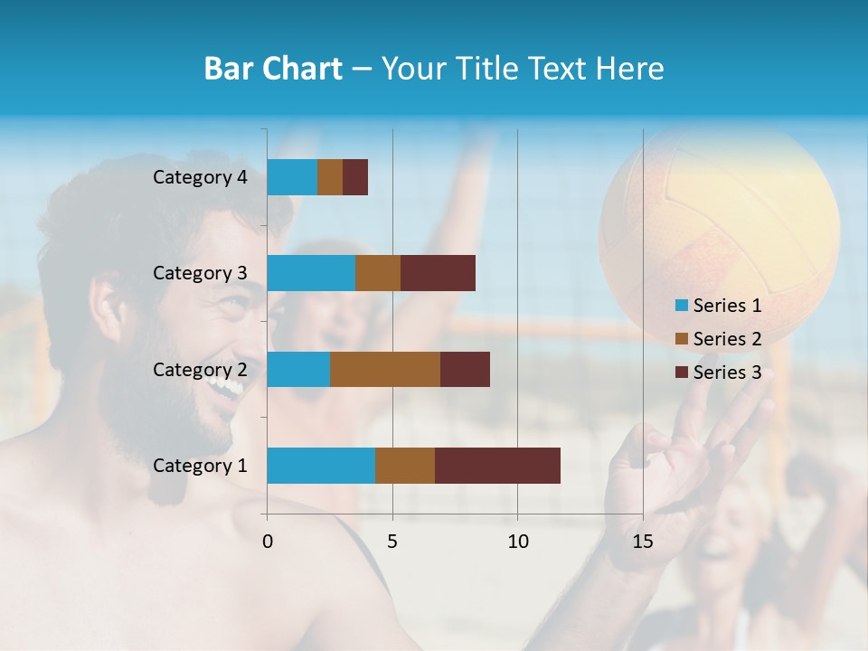 People Group Cheering PowerPoint Template