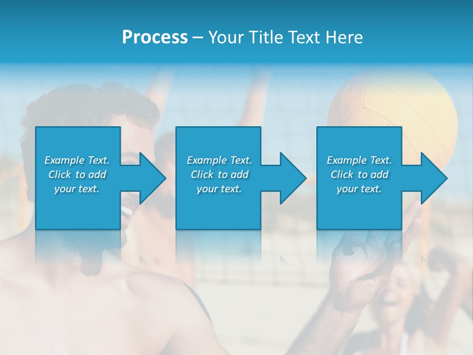 People Group Cheering PowerPoint Template