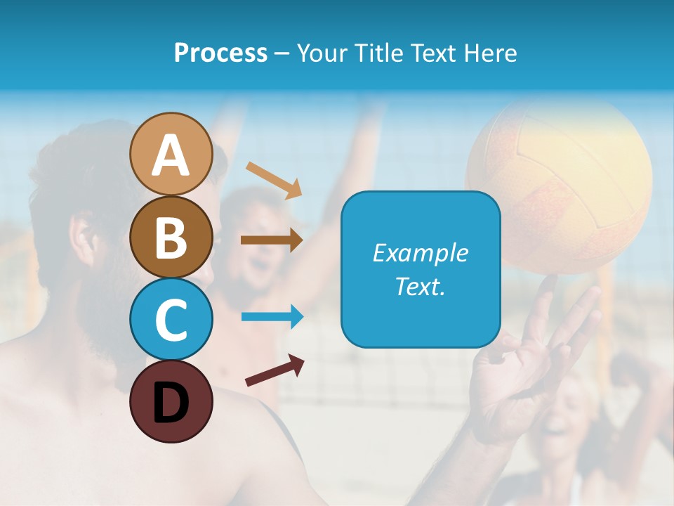 People Group Cheering PowerPoint Template