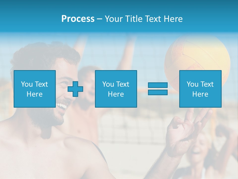 People Group Cheering PowerPoint Template