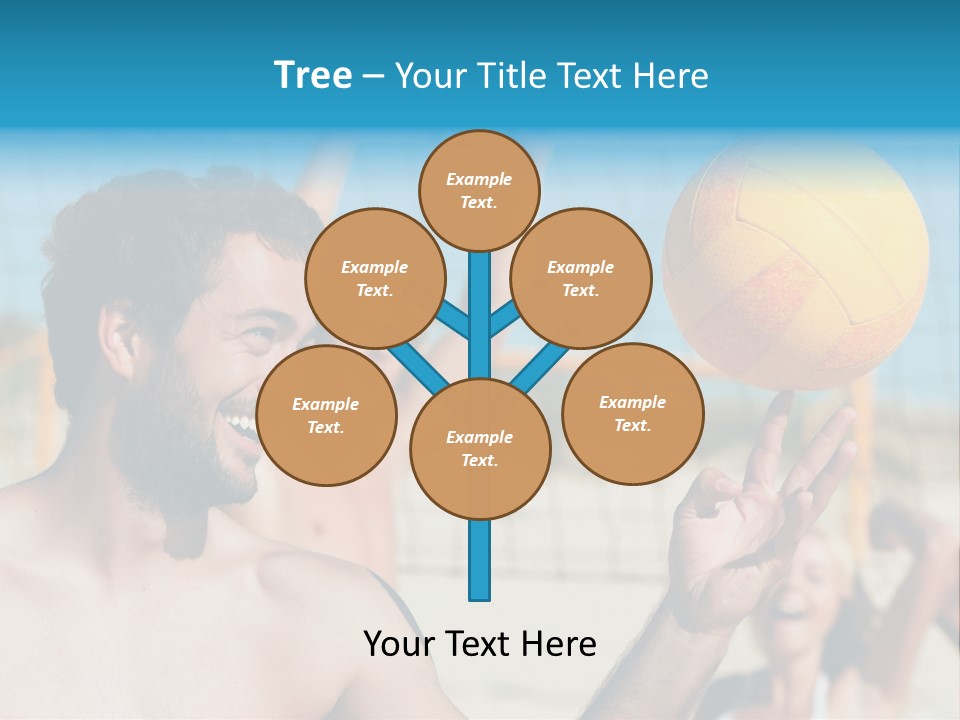 People Group Cheering PowerPoint Template