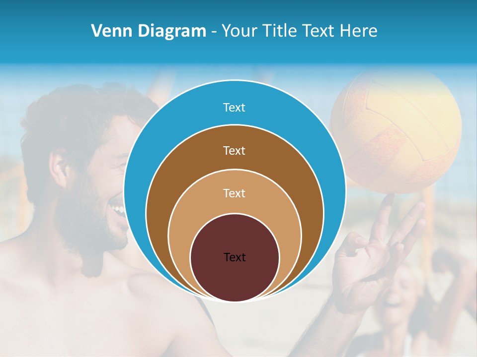 People Group Cheering PowerPoint Template