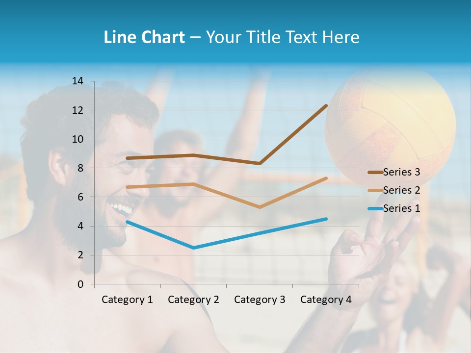 People Group Cheering PowerPoint Template