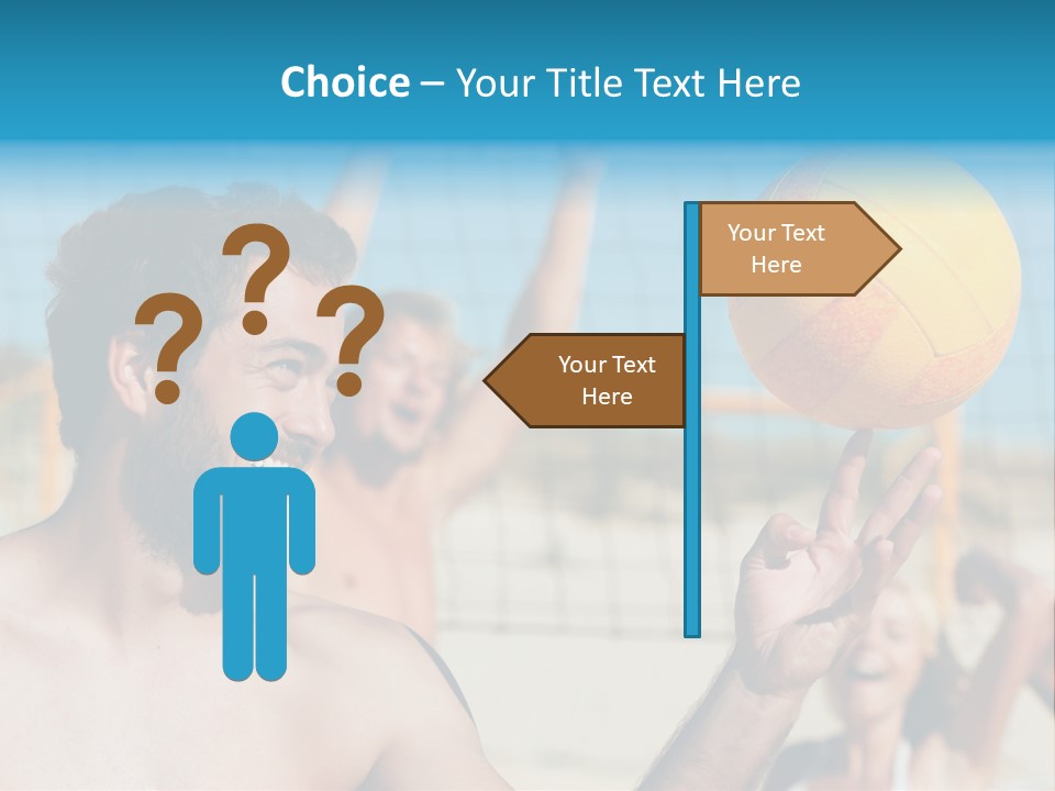 People Group Cheering PowerPoint Template