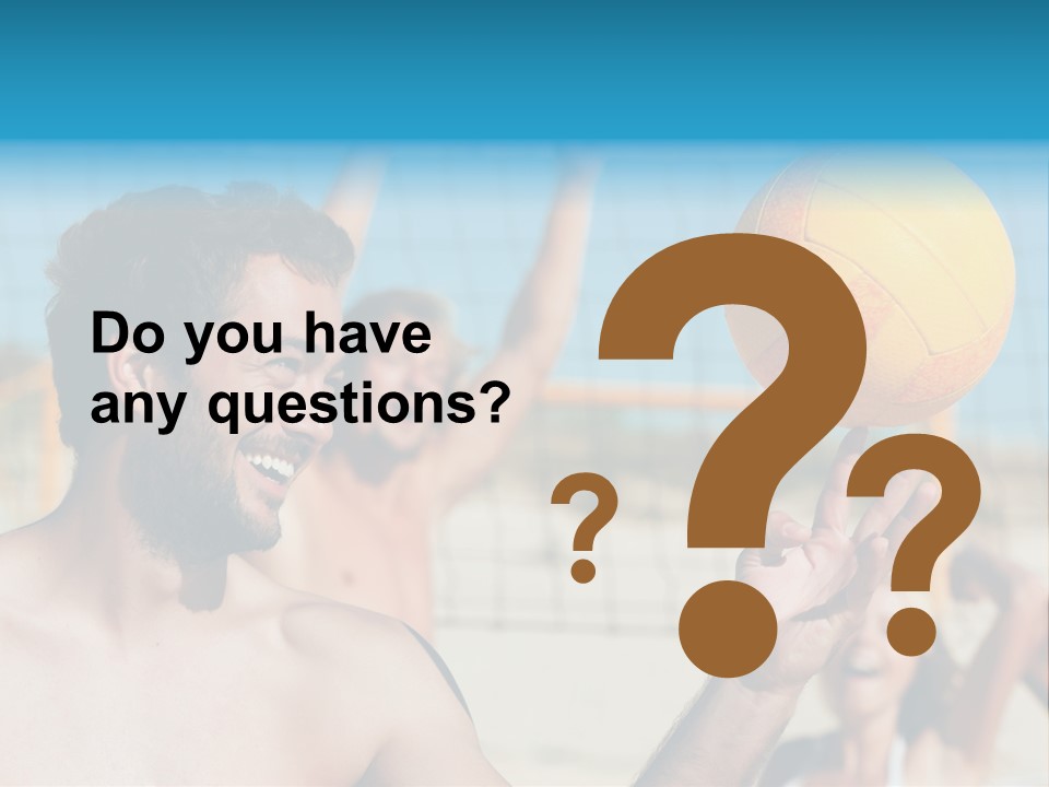 People Group Cheering PowerPoint Template